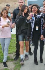 KIM KARDASHIAN at Watts Empowerment Center Opening 03/16/2018