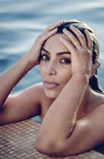 KIM KARDASHIAN in Elle Magazine, April 2018