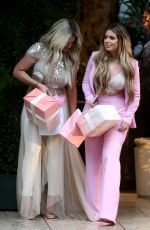 KIM ZOLCIAK and BRIELLE BIERMANN at Khloe Kardashian’s Baby Shower in Los Angeles 03/10/2018