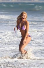 KINDLY MYERS in Bikini for 138 Water Photoshoot in Malibu 03/12/2018