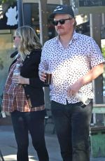 KIRSTEN DUNST and Jesse Plemons out for Coffee in Toluca Lake 03/26/2018
