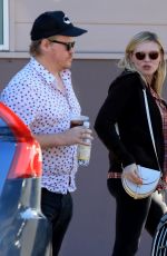 KIRSTEN DUNST and Jesse Plemons out for Coffee in Toluca Lake 03/26/2018