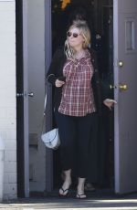 KIRSTEN DUNST and Jesse Plemons out for Coffee in Toluca Lake 03/26/2018