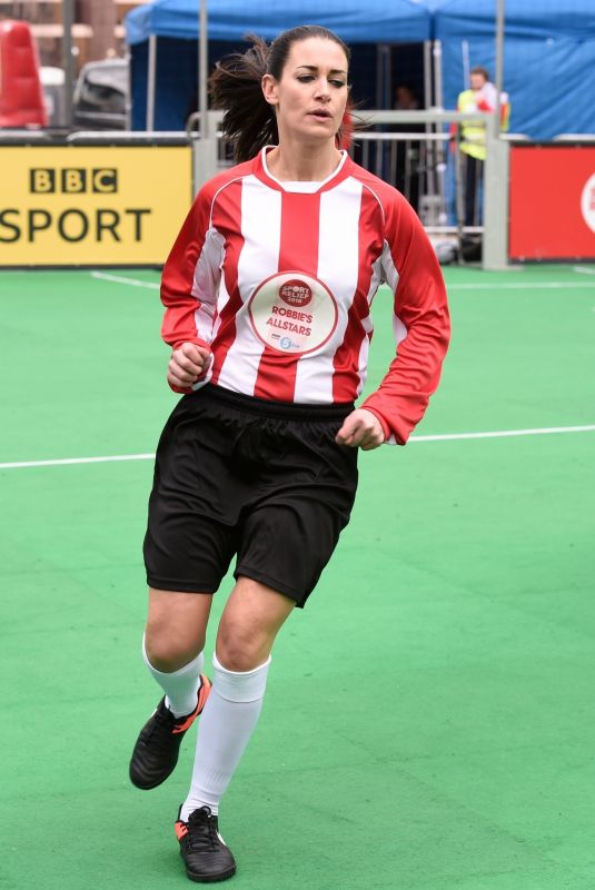 KIRSTY GALLACHER at 12hr Soccer Challenge in Manchester 03/23/2018