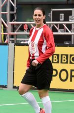 KIRSTY GALLACHER at 12hr Soccer Challenge in Manchester 03/23/2018