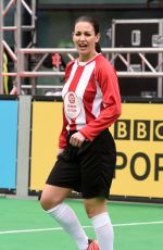 KIRSTY GALLACHER at 12hr Soccer Challenge in Manchester 03/23/2018