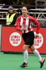 KIRSTY GALLACHER at 12hr Soccer Challenge in Manchester 03/23/2018