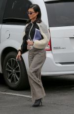 KOURTNEY KARDASHIAN Leaves a Studio in Woodland Hills 03/20/2018