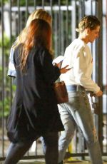 KRISTEN STEWART and STELLA MAXWELL Out for Dinner in Los Angeles 03/21/2018