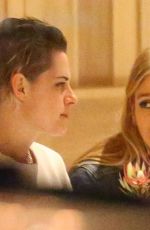 KRISTEN STEWART and STELLA MAXWELL Out for Dinner in Los Angeles 03/21/2018