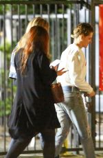 KRISTEN STEWART and STELLA MAXWELL Out for Dinner in Los Angeles 03/21/2018