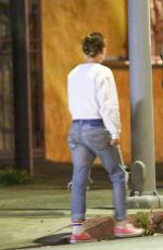 KRISTEN STEWART and STELLA MAXWELL Out for Dinner in Los Angeles 03/21/2018