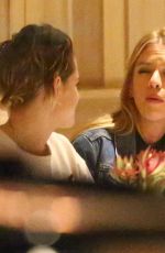 KRISTEN STEWART and STELLA MAXWELL Out for Dinner in Los Angeles 03/21/2018