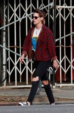 KRISTEN STEWART Out in Los Angeles 03/10/2018