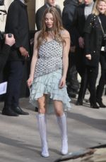 KRISTINE FROSETH at Chanel Forest Runway Show in Paris 03/06/2018