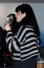 KRYSTEN RITTER and Adam Granduciel at LAX Airport in Los Angeles 02/28/2018