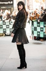 KRYSTEN RITTER Arrives at AOL Build in New York 03/06/2018