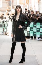 KRYSTEN RITTER Arrives at AOL Build in New York 03/06/2018