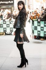 KRYSTEN RITTER Arrives at AOL Build in New York 03/06/2018