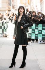 KRYSTEN RITTER Arrives at AOL Build in New York 03/06/2018