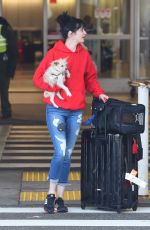 KRYSTEN RITTER Arrives at Los Angeles International Airport 03/16/2018