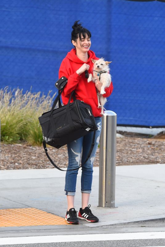 KRYSTEN RITTER Arrives at Los Angeles International Airport 03/16/2018