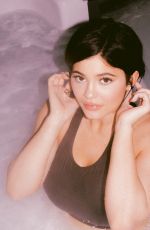 KYLIE JENNER and JORDYN WOOD in a Tub in Wyoming, 03/16/2018 Instagram Pictures