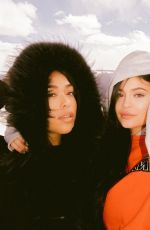 KYLIE JENNER and JORDYN WOODS in Wyoming, March 2018 Instagram Pictures