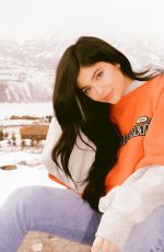 KYLIE JENNER and JORDYN WOODS in Wyoming, March 2018 Instagram Pictures