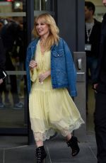 KYLIE MINOGUE Arrives at Quay House in Salford 03/23/2018