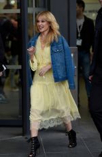 KYLIE MINOGUE Arrives at Quay House in Salford 03/23/2018