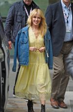 KYLIE MINOGUE Arrives at Quay House in Salford 03/23/2018