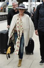 KYLIE MINOGUE at Piccadilly Train Station in Manchester 03/23/2018