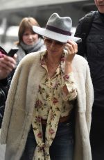 KYLIE MINOGUE at Piccadilly Train Station in Manchester 03/23/2018
