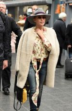 KYLIE MINOGUE at Piccadilly Train Station in Manchester 03/23/2018