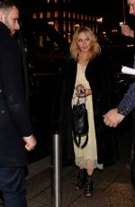 KYLIE MINOGUE Leaves Her Hotel in Paris 03/18/2018