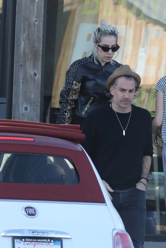 LADY GAGA and Christian Carino Out Shopping in Los Angeles 03/25/2018