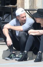 LADY GAGA and Christian Carino Out Shopping in Malibu 03/18/2018