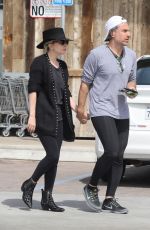 LADY GAGA and Christian Carino Out Shopping in Malibu 03/18/2018