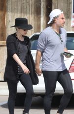 LADY GAGA and Christian Carino Out Shopping in Malibu 03/18/2018