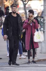 LAIS RIBEIRO and Jared Homan Out in New York 02/27/2018