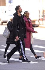 LAIS RIBEIRO and Jared Homan Out in New York 02/27/2018