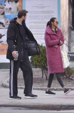 LAIS RIBEIRO and Jared Homan Out in New York 02/27/2018