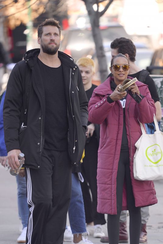 LAIS RIBEIRO and Jared Homan Out in New York 02/27/2018