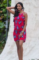 LAIS RIBEIRO on the Set of a Photoshoot in Miami 03/07/2018