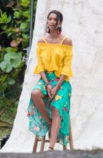 LAIS RIBEIRO on the Set of a Photoshoot in Miami 03/07/2018