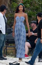 LAIS RIBEIRO on the Set of a Photoshoot in Miami 03/07/2018