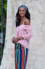 LAIS RIBEIRO on the Set of a Photoshoot in Miami 03/07/2018