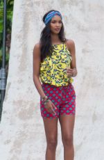 LAIS RIBEIRO on the Set of a Photoshoot in Miami 03/07/2018