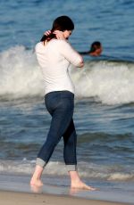 LANA DEL REY on the Beach in Rio De Janeiro 03/21/2018